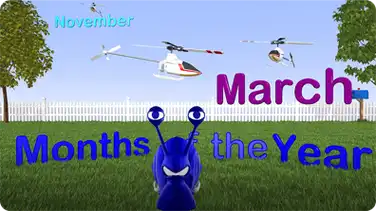 Months of the Year book