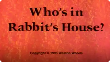 Who's In Rabbit's House? book