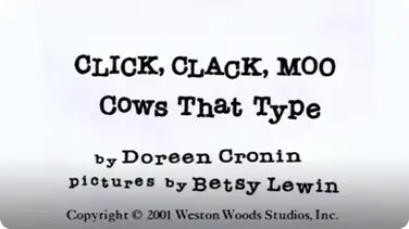 Click, Clack, Moo: Cows That Type book