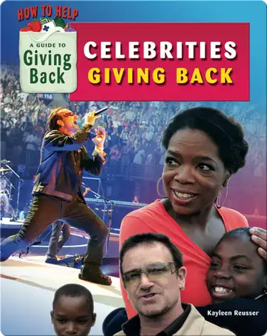 Celebrities Giving Back book