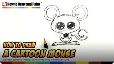 How to Draw a Cartoon Mouse book