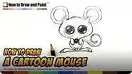 How to Draw a Cartoon Mouse