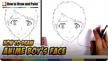 How to Draw an Anime Boy's Face book