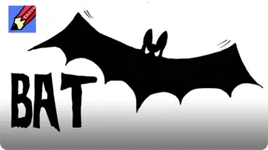 How to Draw a Bat for Halloween book