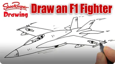 How to Draw an F-18 Fighter Plane book