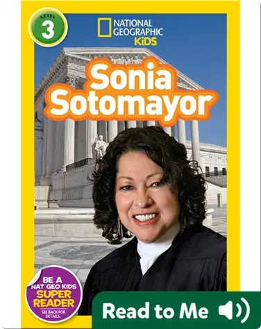 National Geographic Readers: Sonia Sotomayor book
