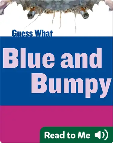 Blue and Bumpy book