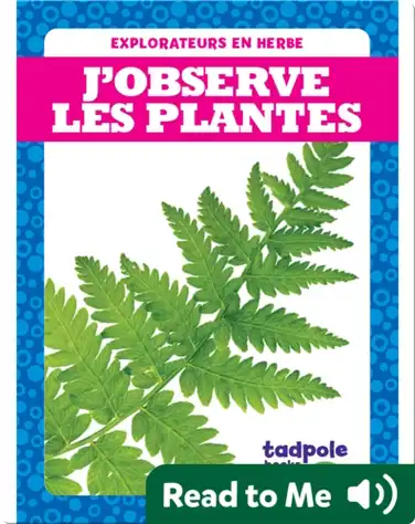 J’observe les plantes book