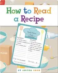 How to Read a Recipe