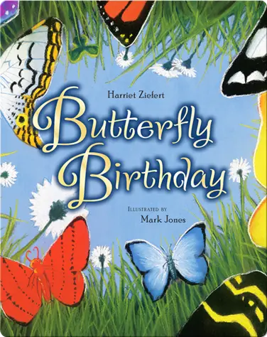 Butterfly Birthday book
