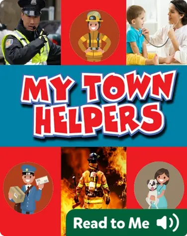 My Town Helpers book