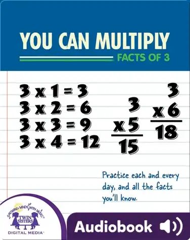 You Can Multiply Facts of 3 book