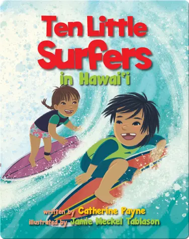 Ten Little Surfers book
