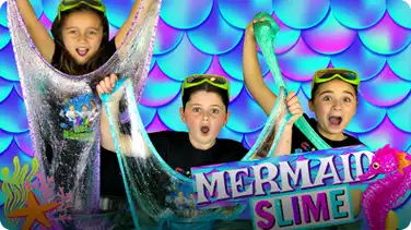 How to Make MAGICAL MERMAID SLIME with Sparkly Glitter! book