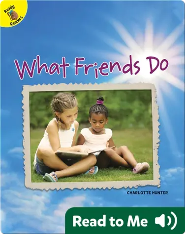 What Friends Do book