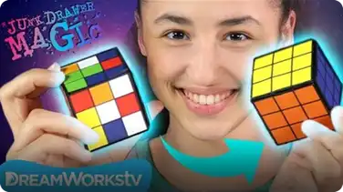 "Solving" a Rubik's Cube in Seconds | JUNK DRAWER MAGIC book