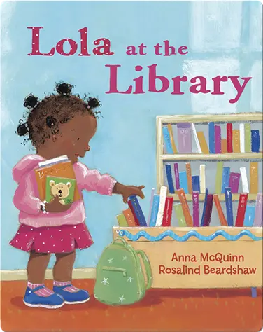 Lola at the Library book