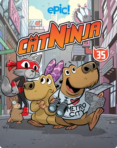 Cat Ninja Book 35: The Great Escapybaras book