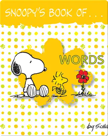 Snoopy's Book of Words book