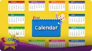 Kids vocabulary: Calendar - Months and Days