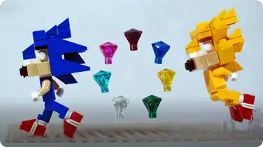 How to Build LEGO Sonic & Super Sonic book