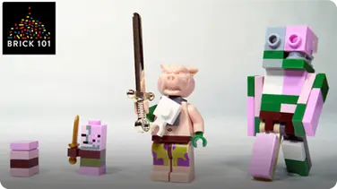 How To Build LEGO Minecraft Zombie Pigman book