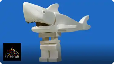 How To Build a LEGO Legshark book