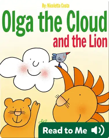 Olga the Cloud and the Lion book