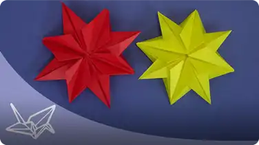 Origami Christmas Star Instructions book