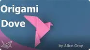 Origami Peace Dove