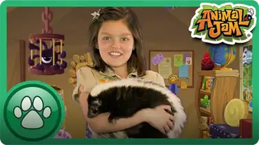 Cami Meets a Skunk! book