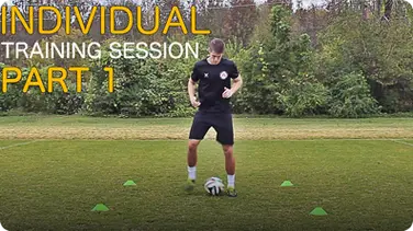Individual Training Session Part 1 | Improve Footwork Fast book