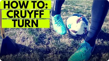 How To: Cruyff Turn book
