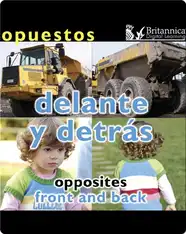 Opuestos: Delante y detrás (Opposites: Front and Back)