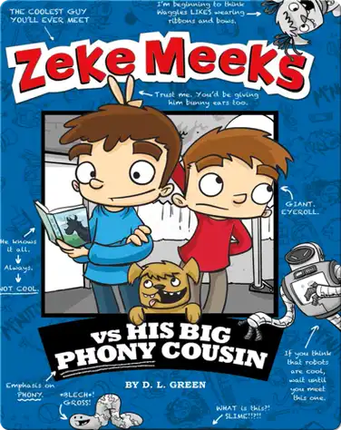 Zeke Meeks vs His Big Phony Cousin book