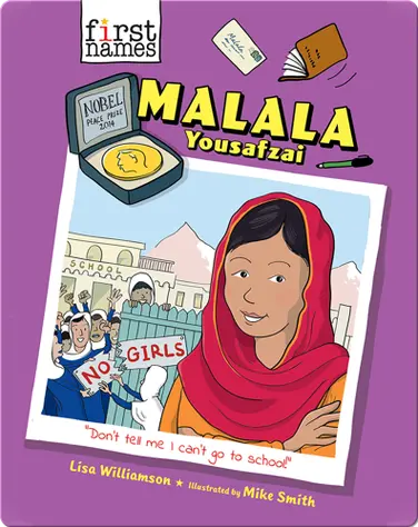 First Names: Malala Yousafzai book