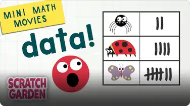 Mini Math Movies: Data! book