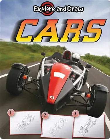 Explore And Draw: Cars book