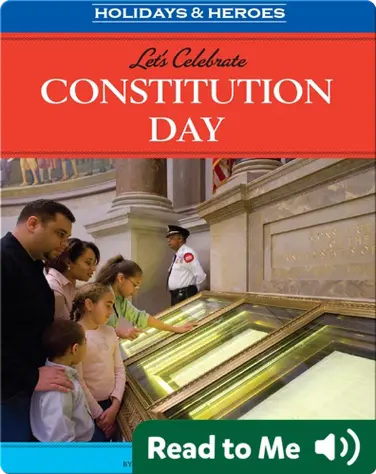 Let's Celebrate Constitution Day book