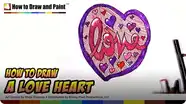 How to Draw a Love Heart