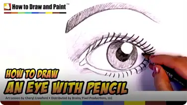 How to Draw an Eye with Pencil book