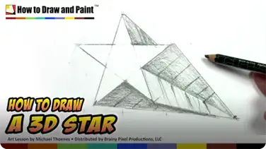How to Draw a 3D Star book