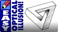 How to Draw an Impossible Triangle Real Easy