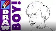 How to Draw a Boy's Face Real Easy