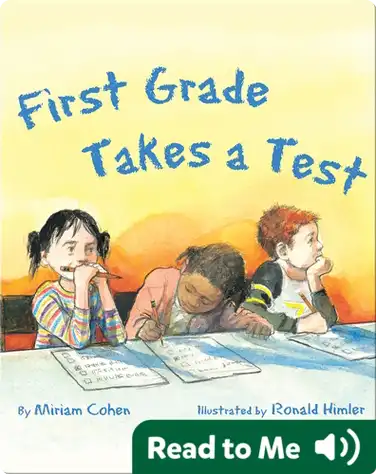 First Grade Takes a Test book