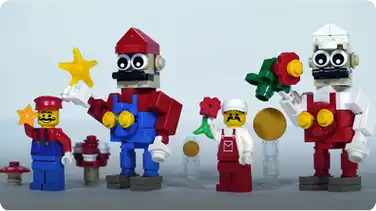 How To Build LEGO Super Mario & Fire Mario book