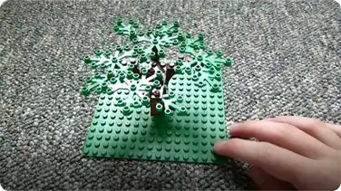 How to Build: Lego Oak Tree book