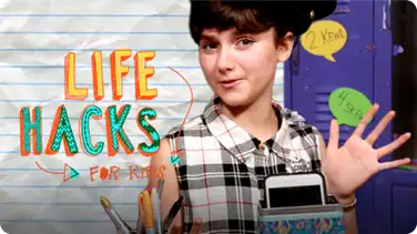 Locker Makeover Hacks | LIFE HACKS FOR KIDS book