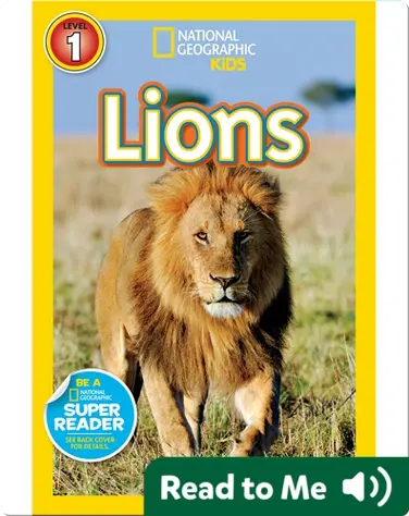 National Geographic Readers: Lions book