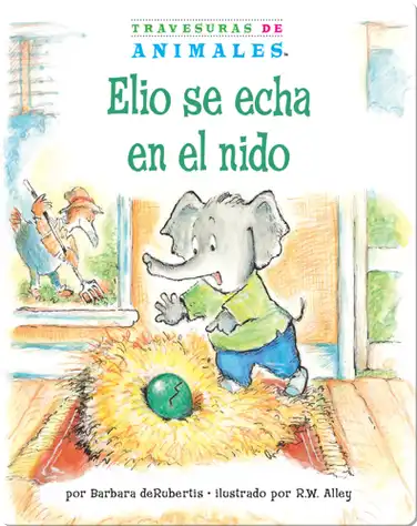 Elio se echa en el nido book